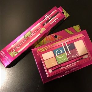 Elf X Christian Soriano palette + liquid lipstick